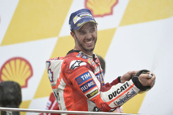 Podyum: Yarış galibi Andrea Dovizioso, Ducati Team