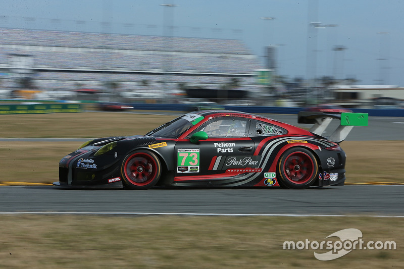 #73 Park Place Motorsports Porsche GT3 R, GTD: Патрік Ліндсі, Йорг Бергмайстер, Тім Паппас, Норберт