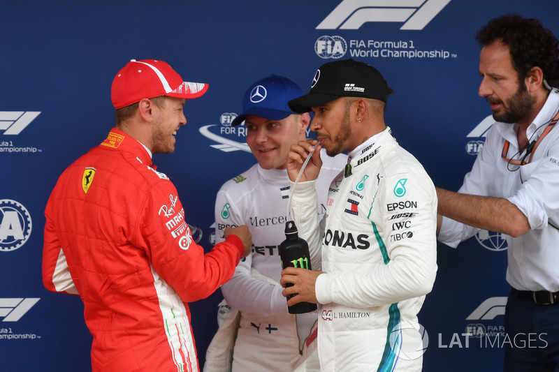 Валттері Боттас, Льюіс Хемілтон, Mercedes AMG F1, Себастьян Феттель, Ferrari