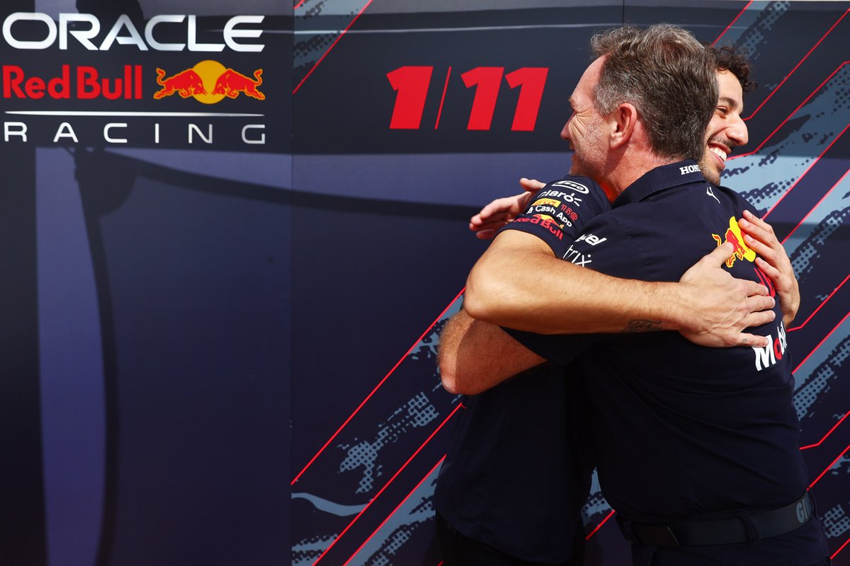 Daniel Ricciardo, Red Bull Racing, Christian Horner, Team Principal, Red Bull Racing