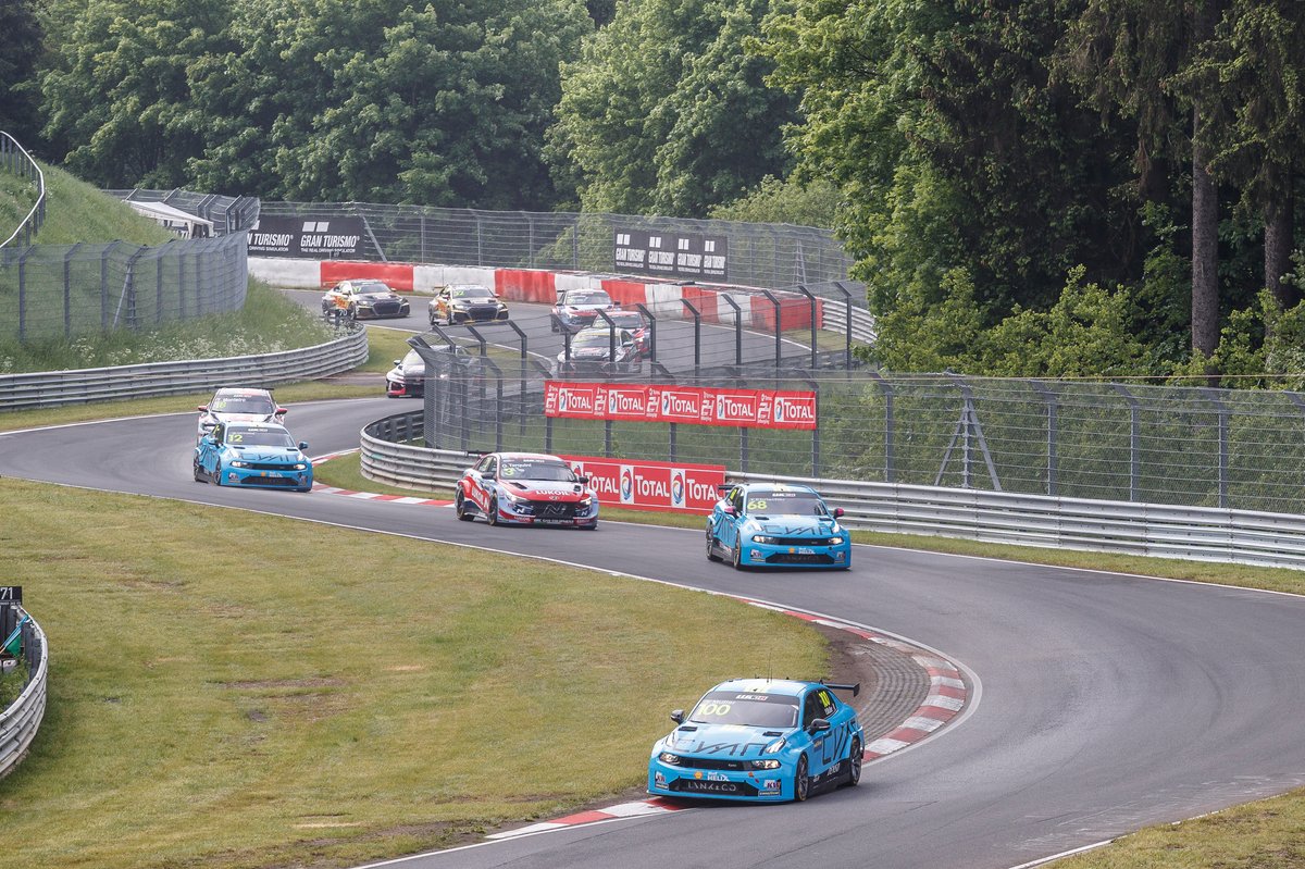 Start action, Yvan Muller, Cyan Racing Lynk & Co Lynk & C0 03 TCR leads