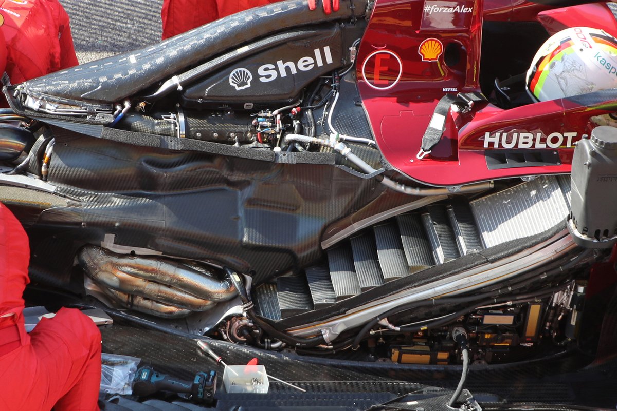 Ferrari SF1000 detail