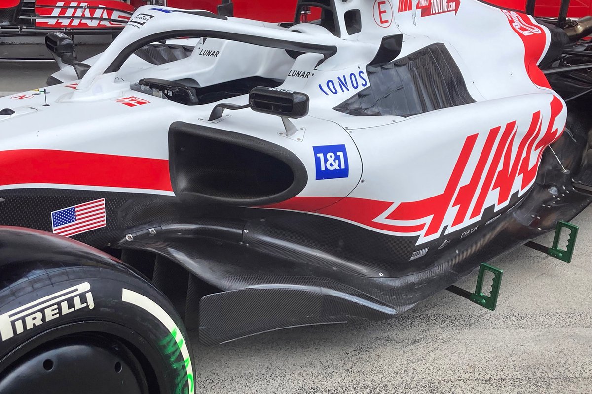 Haas VF-22: ecco l'evoluzione delle bocche dei canali Venturi e del fondo
