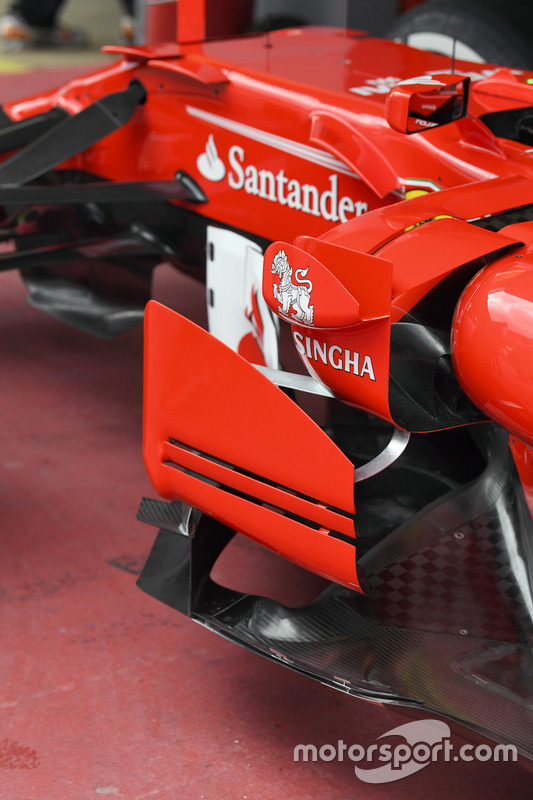 Ferrari SF70H barge board detay