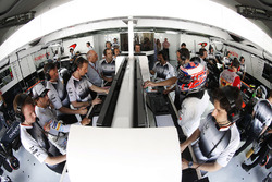 Jenson Button, McLaren, Fernando Alonso, McLaren and Ron Dennis, McLaren Automotive Executive Chairman
