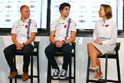 Valtteri Bottas, Lance Stroll, Claire Williams, Williams Teamchefin