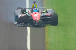 Crash: Robert Wickens, Schmidt Peterson Motorsports Honda (Screenshot)