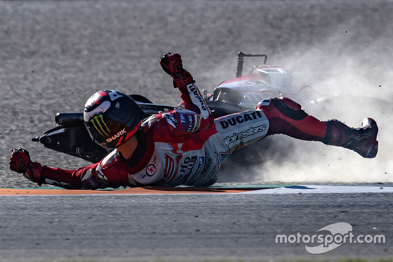 Caída de Jorge Lorenzo, Ducati Team