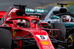 Победитель Себастьян Феттель, Ferrari SF71H