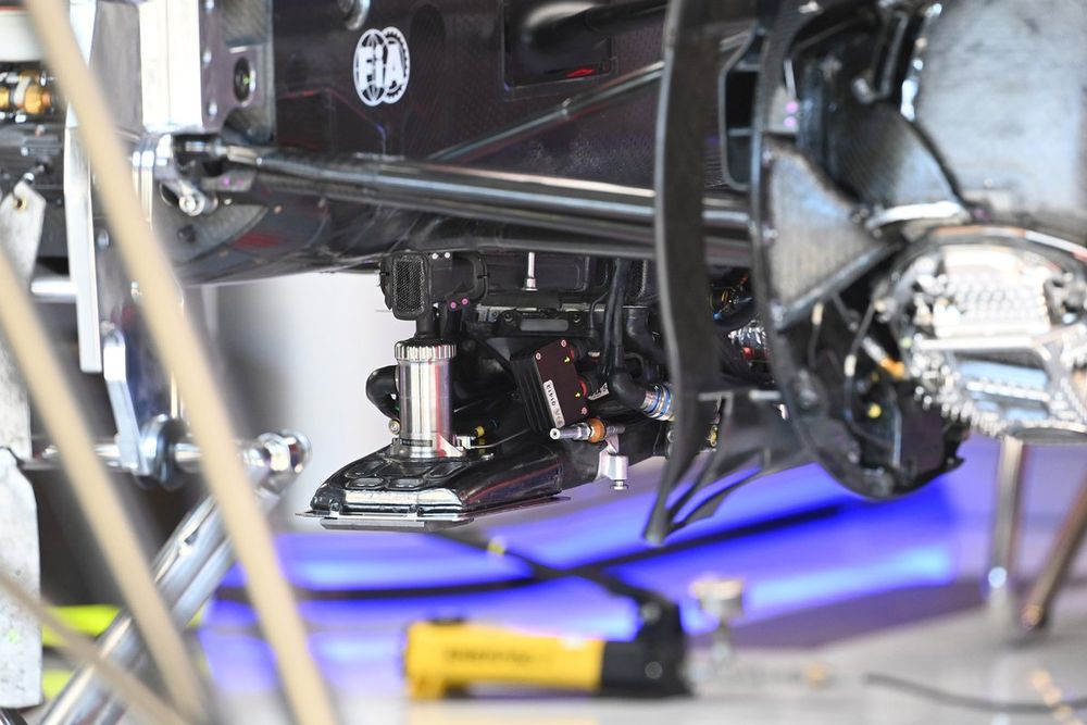 Red Bull Racing RB19 detalle de la transmisión