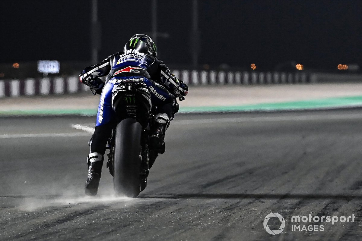 Maverick Vinales, Yamaha Factory Racing, latihan start.