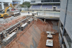 Arbeiten in Interlagos