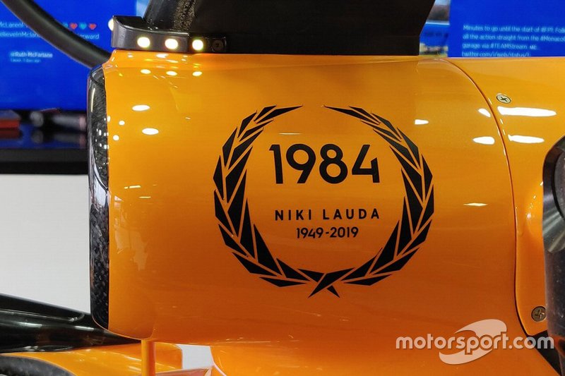 Трибьют Лауде от McLaren