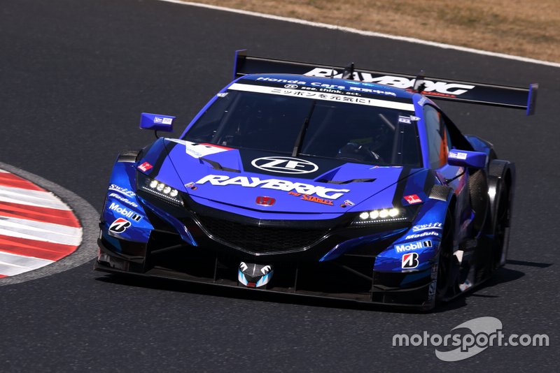 #1 RAYBRIG NSX-GTを駆るジェンソン・バトン