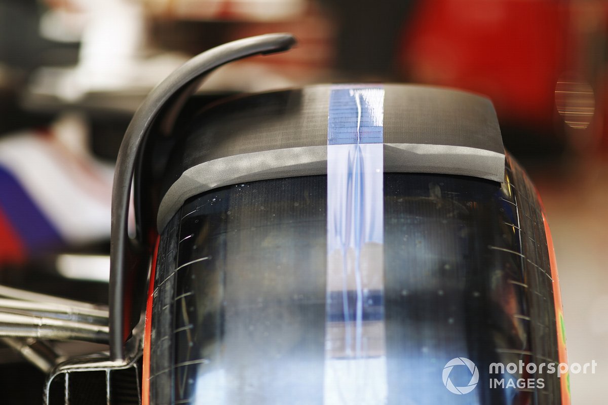 Haas VF21: ecco l'orecchio in carbonio prefigurazione 2022