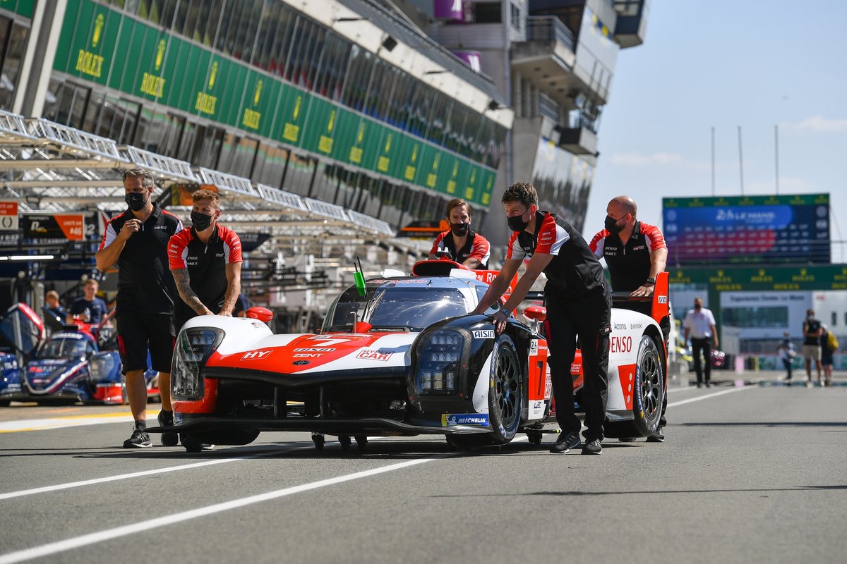 #7 Toyota Gazoo Racing Toyota GR010 - Hybrid Hypercar, Mike Conway, Kamui Kobayashi, Jose Maria Lopez