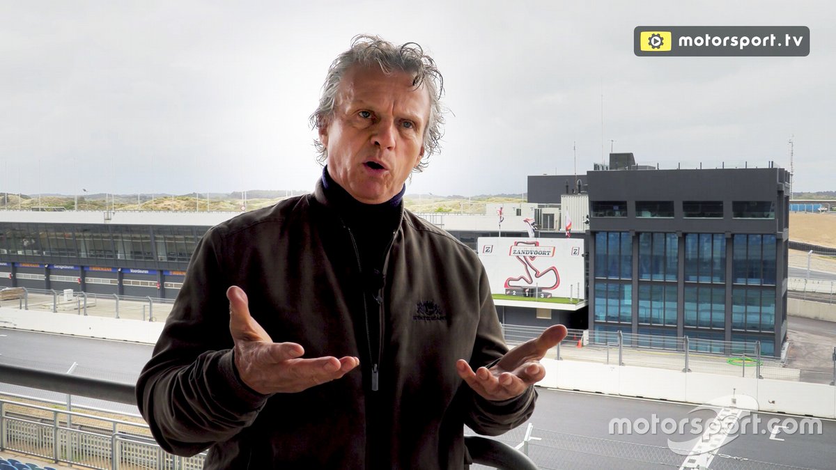 Mantan pembalap F1 asal Belanda, Jan Lammers, dalam wawancara dengan Motorsport TV.
