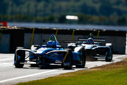Nicolas Prost, Renault e.Dams leads Edoardo Mortara, Venturi Formula E Team