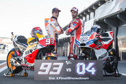 Marc Marquez, Repsol Honda Team, Andrea Dovizioso, Ducati Team