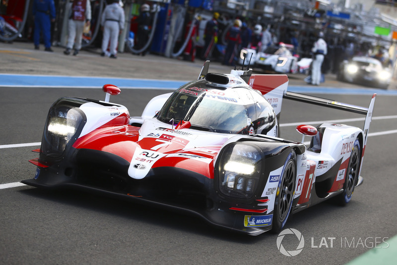 #7 Toyota Gazoo Racing Toyota TS050: Mike Conway, Kamui Kobayashi, Jose Maria Lopez, Fernando Alonso