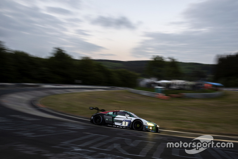 15. #1 Audi Sport Team Land Audi R8 LMS GT3: Christopher Mies, Kelvin van der Linde, Sheldon van der Linde, Rene Rast