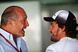 Рон Денніс і Фернандо Алонсо, McLaren