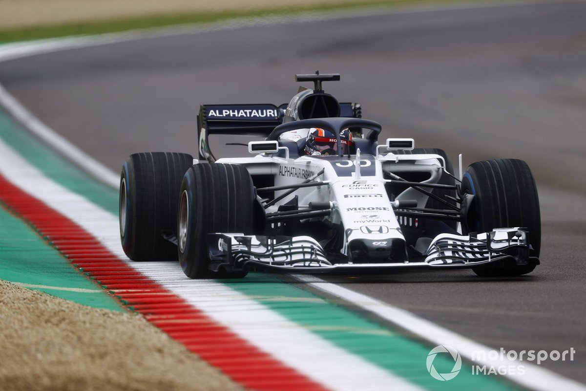 Yuki Tsunoda, Honda Formula Dream Project, tests the AlphaTauri