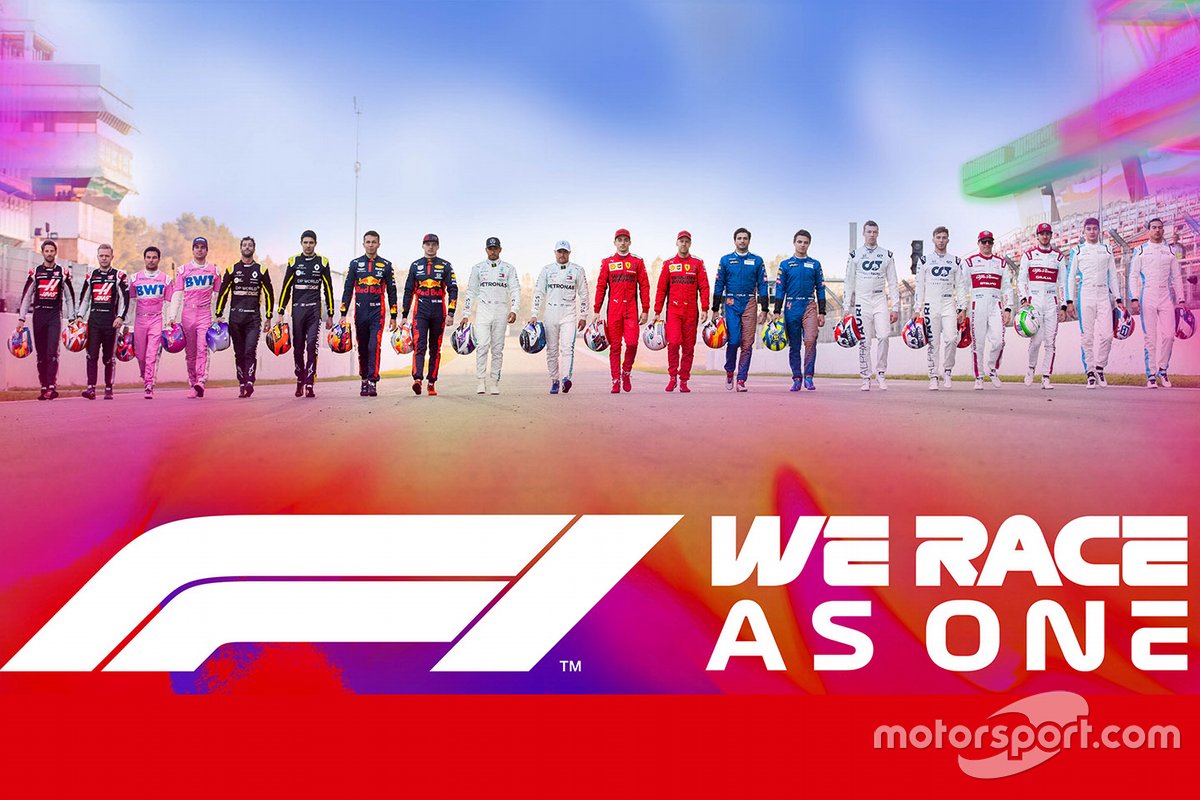 #WeRaceAsOne initiative
