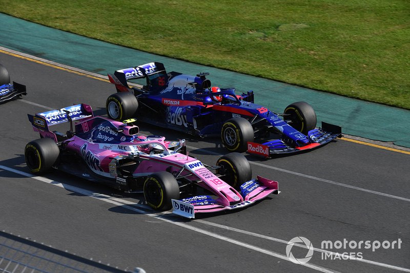 Ленс Стролл, Racing Point RP19, Данііл Квят, Toro Rosso STR14