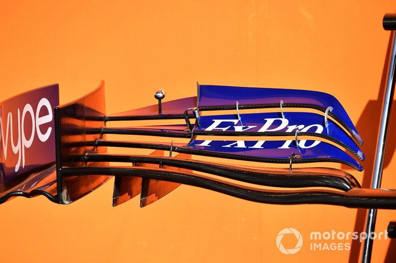 Ala anteriore nuova della McLaren MCL34