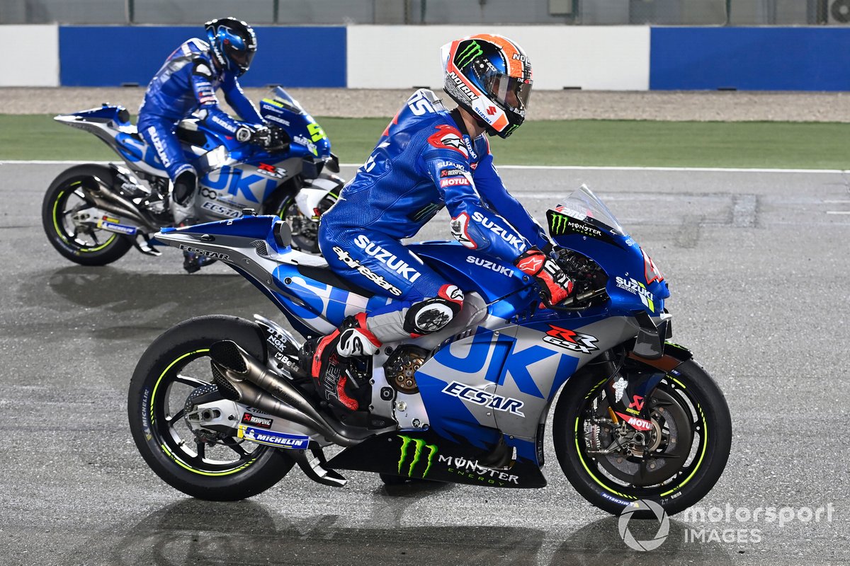 Alex Rins, Team Suzuki MotoGP.
