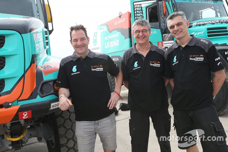 #509 Team De Rooy Iveco: Ton van Genugten, Bernard Der Kinderen, Peter Willemsen