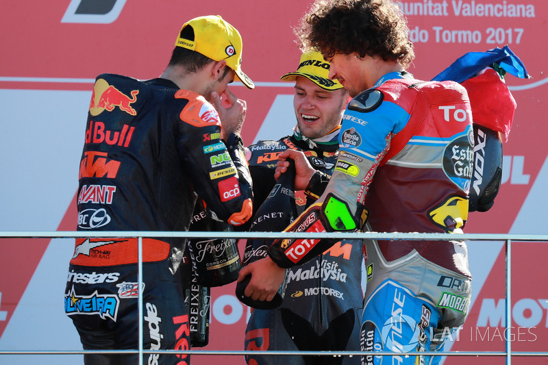 Podio: Brad Binder, Red Bull KTM Ajo