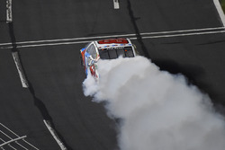 Race winner Kyle Busch, Joe Gibbs Racing, Toyota Camry M&M's Red White & Blue