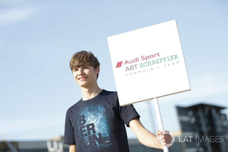 Grid kid for Audi Sport ABT Schaeffler