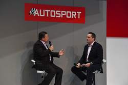 Zak Brown talks to Henry Hope-Frost on the Autosport Stage