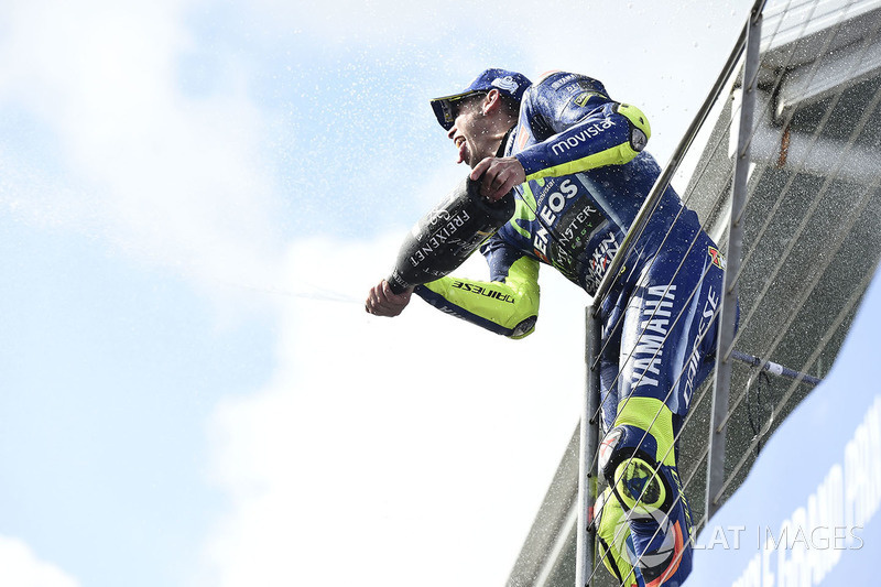 Подіум: третє місце Валентино Россі, Yamaha Factory Racing