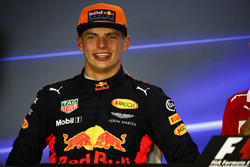Press conference: second place Max Verstappen, Red Bull Racing