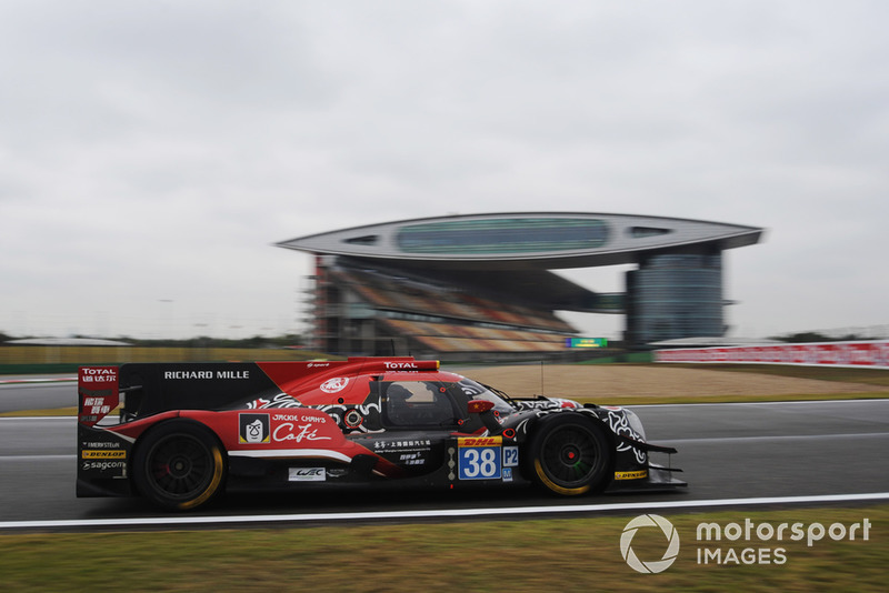 #38 Jackie Chan DC Racing Oreca 07 Gibson: Ho-Pin Tung, Stéphane Richelmi, Gabriel Aubry