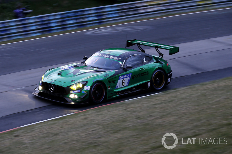 12. #6 Black Falcon Mercedes-AMG GT3: Hubert Haupt, Erik Johansson, Gabriele Piana, Nico Bastian
