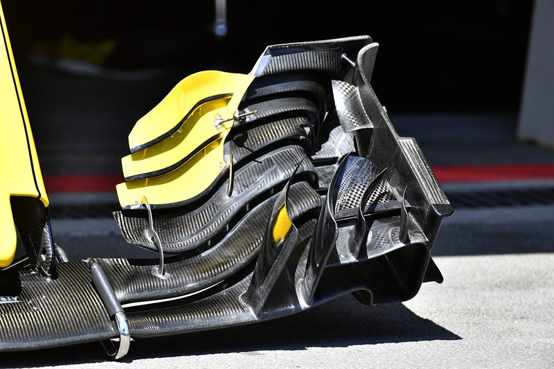 Renault Sport F1 Team R.S. 18 ön kanat detay