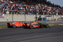 Даніель Ріккардо, Red Bull Racing RB14, Кімі Райкконен, Ferrari SF71H