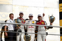Podium: Race winner Marco Wittmann, BMW Team RMG, BMW M4 DTM, second place René Rast, Audi Sport Tea