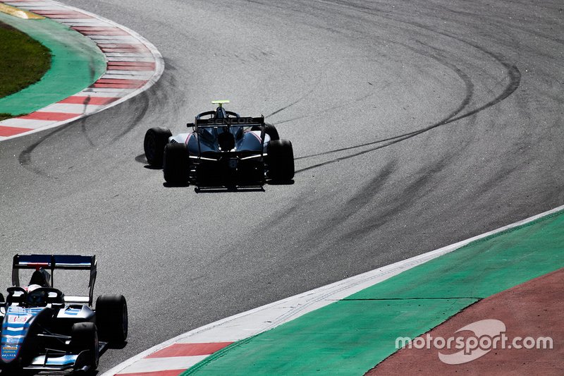 Fabio Scherer, Sauber Junior Team by Charouz crash