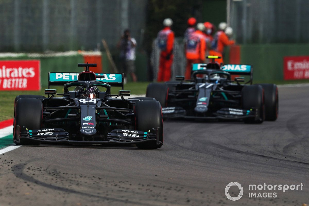 Льюис Хэмилтон, Mercedes F1 W11, Валттери Боттас, Mercedes F1 W11