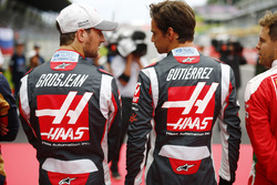 Ромен Грожан, Haas F1 Team VF-16, Естебан Гутьєррес, Haas F1 Team VF-16