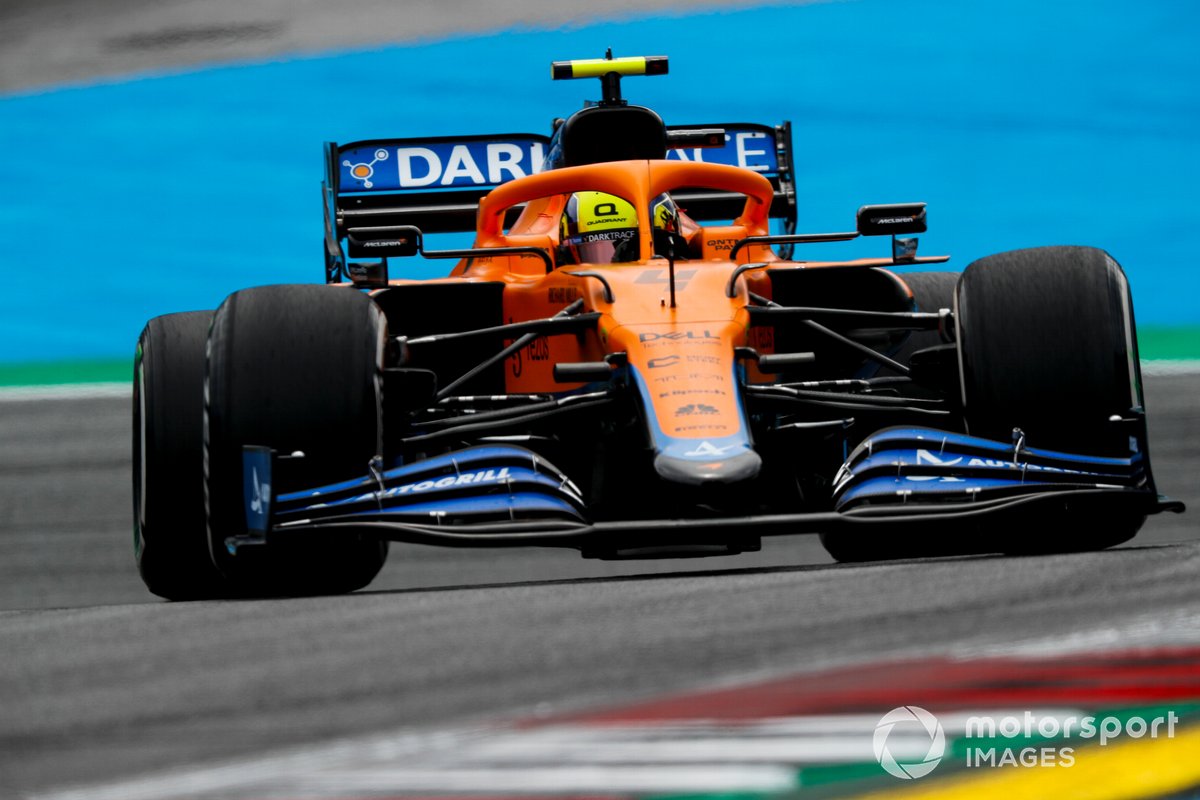 P3 Lando Norris, McLaren MCL35M