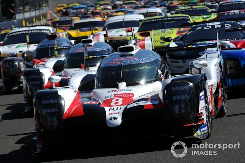 #8 Toyota Gazoo Racing Toyota TS050: Sébastien Buemi, Kazuki Nakajima, Fernando Alonso