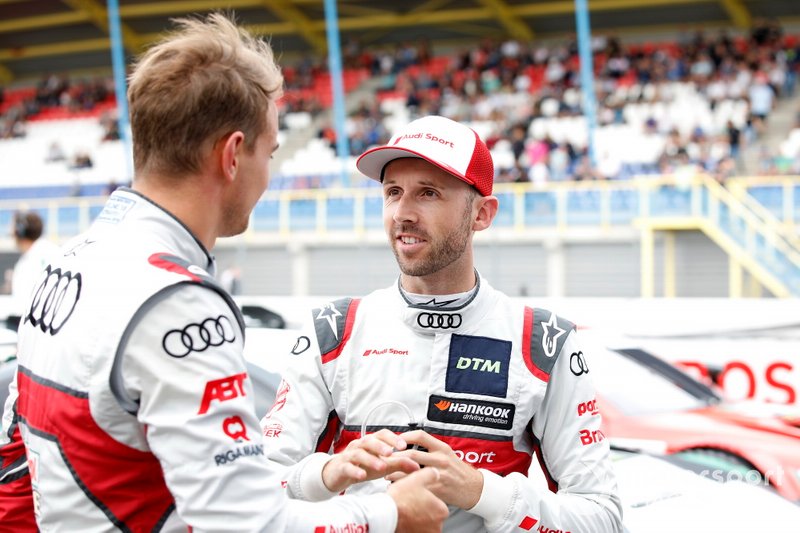 René Rast, Audi Sport Team Rosberg, et Nico Müller, Audi Sport Team Abt Sportsline