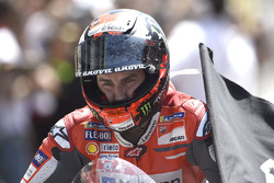 Il vincitore della gara Jorge Lorenzo, Ducati Team